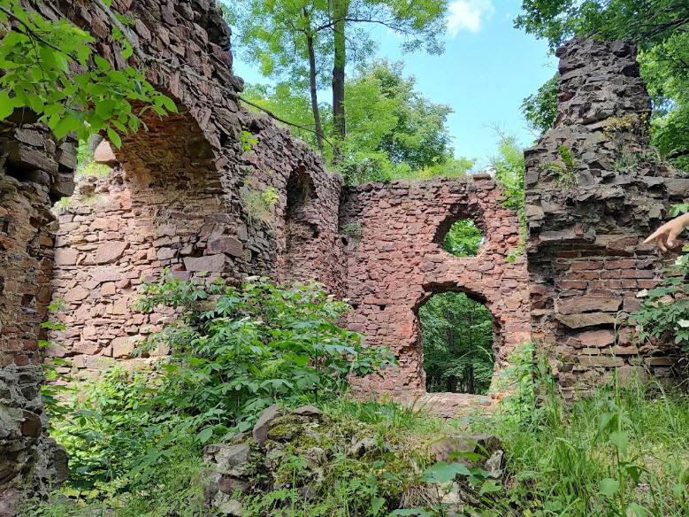 Castle Ruins Fulštejn, Czech Republic (Czechia)